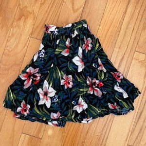 Hollister Floral Skort